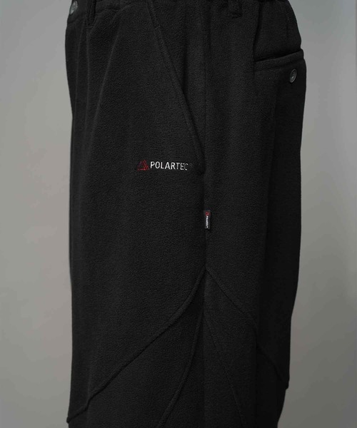 MAISON SPECIAL(メゾンスペシャル)の「《UNISEX》POLATEC Wide Fleece Pants/ポーラテックワイドフリースパンツ【MAISON SPECIAL/メゾンスペシャル】■セットアップ対応■(スウェットパンツ・メンズ・ブラック/チャコールグレー/ブラウン・0/1/2)」の15枚目の写真