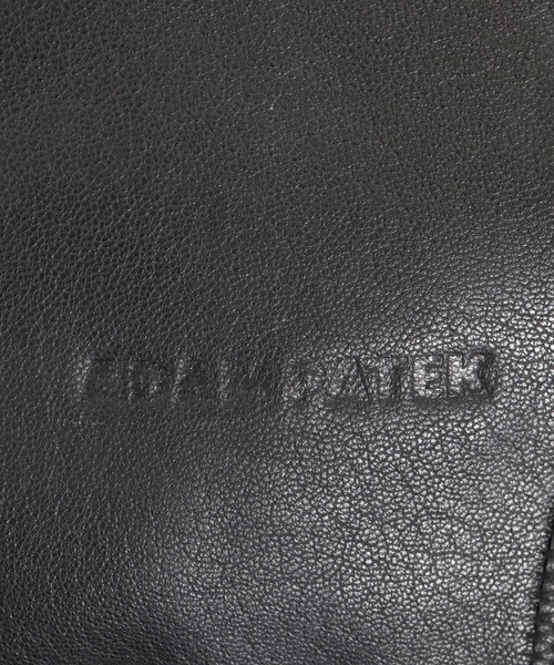 ADAM PATEK(アダムパテック)の「【RES】【ADAMPATEK】recycle patchwork leather shoulder bag/つぎはぎレザービッグショルダーバッグ(ショルダーバッグ・メンズ・ブラック・FREE)」の8枚目の写真