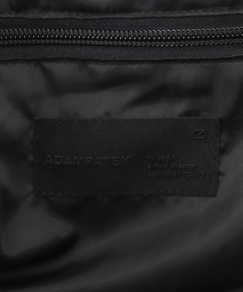 ADAM PATEK(アダムパテック)の「【RES】【ADAMPATEK】recycle patchwork leather shoulder bag/つぎはぎレザービッグショルダーバッグ(ショルダーバッグ・メンズ・ブラック・FREE)」の10枚目の写真