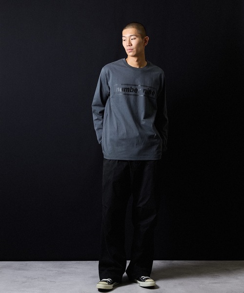 専用商品(9BOX) number nine BOX LINE PRINTED CLASSIC L/S T-SHIRT / ナンバーナイン