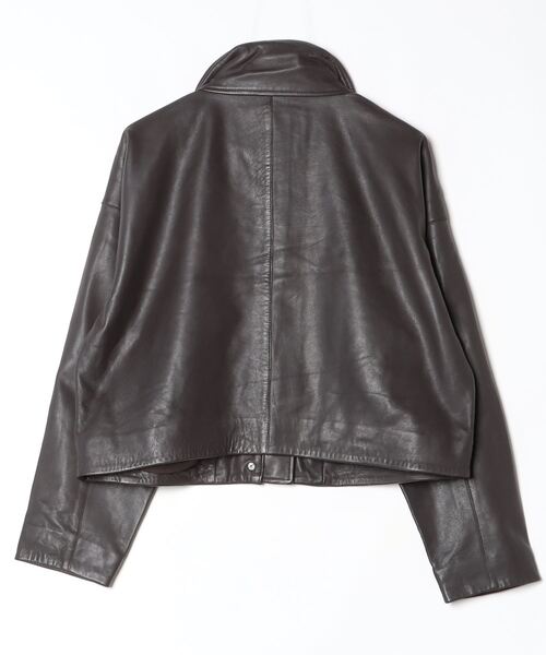ALLSAINTS(オールセインツ)の「ALLSAINTS RYDER JACKET(ライダースジャケット・レディース・ダークブラウン・MEDIUM/SMALL/X-SMALL)」の7枚目の写真
