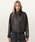 ALLSAINTS�i�I�[���Z�C���c�j�́uALLSAINTS RYDER JACKET�i���C�_�[�X�W���P�b�g�j�v�b�_�[�N�u���E��