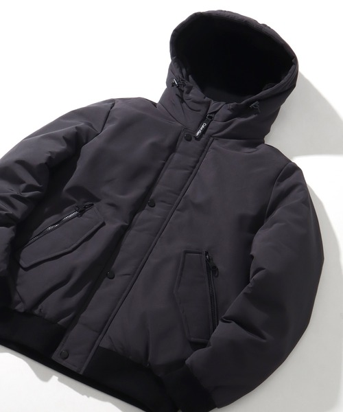 Calvin Klein（カルバン・クライン）の「【Calvin Klein/カルバンクライン】ARCTIC FAILLE BOMBER/アークティックフェイルボンバー（ダウンジャケット/コート・メンズ・ブラック/スミクロ・XL/S/M/L）」の18枚目の写真
