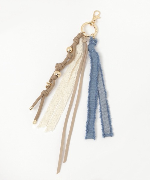 niko and...（ニコアンド）の「【NASU FARM VILLAGE】ポーチチャーム（ネックレス・レディース・ダークブラウン/ライトブルー/ピンク・0）」の17枚目の写真