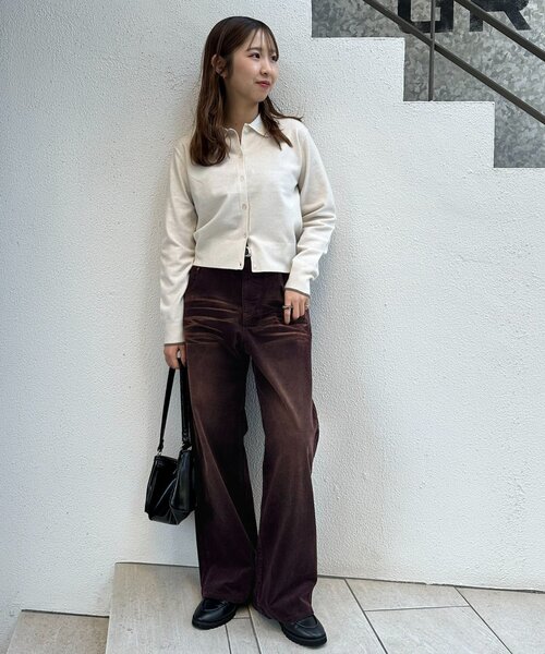 DISCOAT（ディスコート）の「【ユニセックス】コールオーバーダイワイドパンツ（その他パンツ・レディース・ブラウン/グレー・MEDIUM/LARGE）」の17枚目の写真