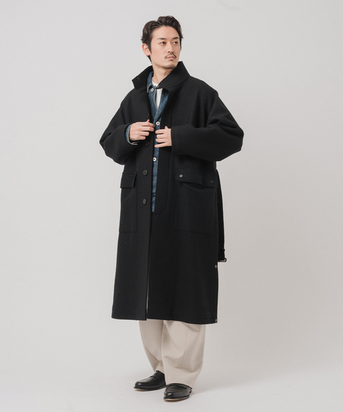 EDIFICE（エディフィス）の「ニット メルトン モーターサイクル コート（その他アウター・メンズ・ブラック/ブラウン・MEDIUM/LARGE）」の21枚目の写真