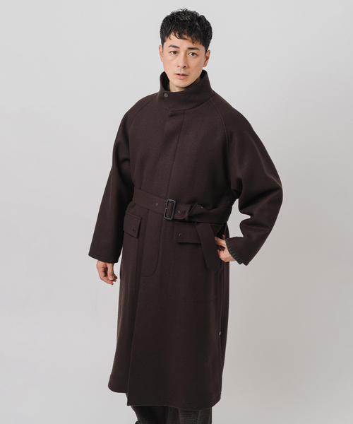 初期 OLD Supreme コットンピーコート モーターサイクルコート L WAIPER.inc フランス軍 MOTORCYCLE COAT モーターサイクルコート