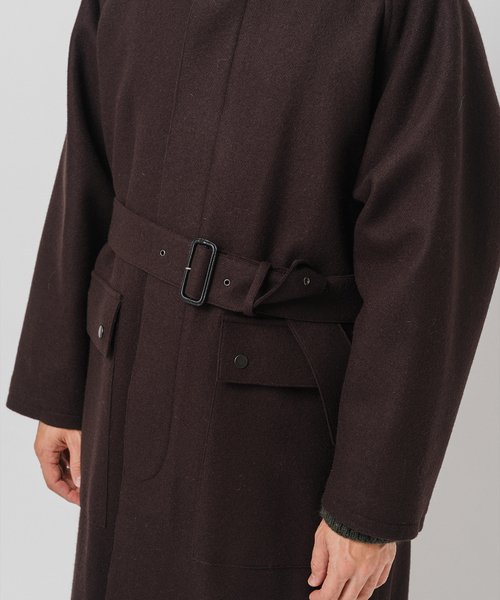 EDIFICE（エディフィス）の「ニット メルトン モーターサイクル コート（その他アウター・メンズ・ブラック/ブラウン・MEDIUM/LARGE）」の5枚目の写真