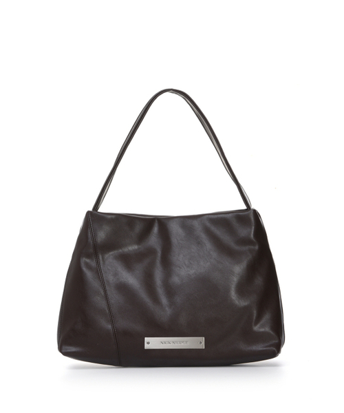 NICK&NICOLE(ニックアンドニコール)の「LOOSE BIG CRYSTAL SHOULDER BAG_BROWN(ショルダーバッグ・レディース・その他・FREE)」の1枚目の写真