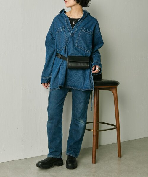 【新品】ear PAPILLONNER イアパピヨネ　ワイドテープショルダー ear_papillonner ・ワイド柄テープショルダーバッグ price:¥21,780