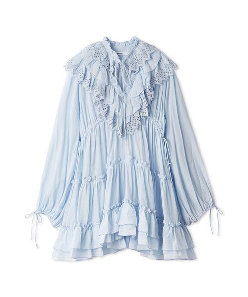 コットンレースBOHOチュニック（その他トップス）｜SNIDEL（スナイデル