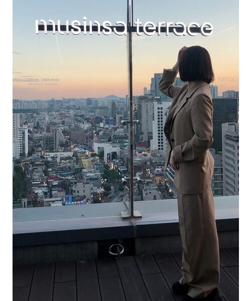 MUSINSA STANDARD（ムシンサスタンダード）の「ベーシッククルーネックTシャツ[オートミール]（Tシャツ/カットソー・メンズ・その他・XXX-LARGE/SMALL/MEDIUM/LARGE/X-LARGE/XX-LARGE）」の7枚目の写真