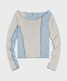 Fallett（ファレット）の「インターロックロングスリーブスカイブルー（Tシャツ/カットソー）」