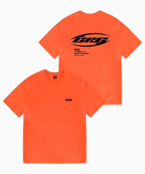 CRIGUN(クリガン)の「CRG Racingセミオーバーフィット半袖ORANGE(Tシャツ/カットソー・レディース・オレンジ・SMALL/MEDIUM/LARGE/X-LARGE/XX-LARGE)」の6枚目の写真