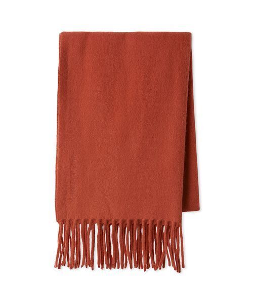 Mila Owen（ミラオーウェン）の「ウールストール（ストール/ショール・レディース・パープル/モカ/レッド/ブルー/グレー・F）」の5枚目の写真