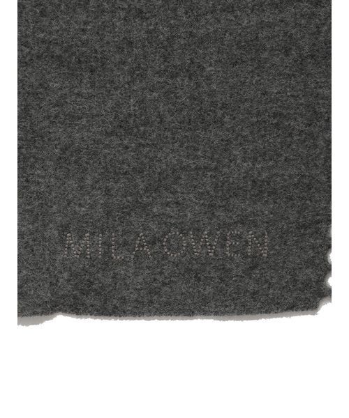 Mila Owen（ミラオーウェン）の「ウールストール（ストール/ショール・レディース・パープル/モカ/レッド/ブルー/グレー・F）」の9枚目の写真