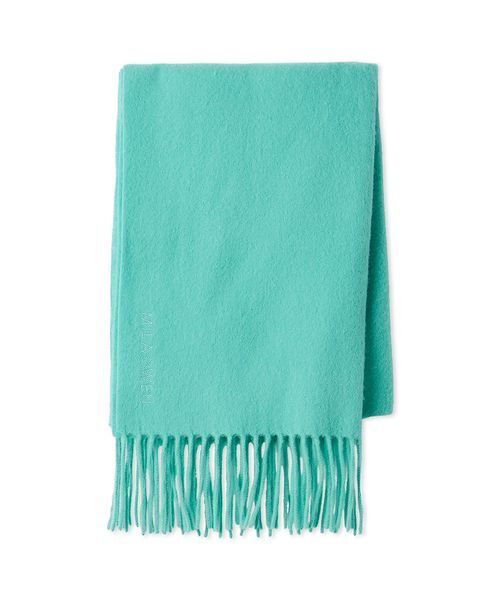 Mila Owen（ミラオーウェン）の「ウールストール（ストール/ショール・レディース・パープル/モカ/レッド/ブルー/グレー・F）」の4枚目の写真