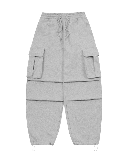 F.ILLUMINATE（フィルミネイト）の「イージーカーゴスウェットパンツ-メランジグレー（スウェットパンツ・レディース・その他・SMALL/MEDIUM/LARGE）」の2枚目の写真
