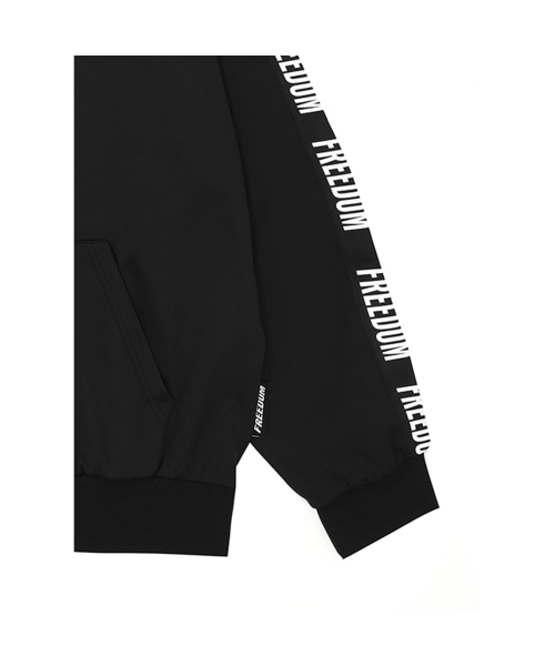 FREEDOM（フリーダム）の「フリーダムレタリングジャージジャケット (ブラック/ホワイト)（ジャージ・メンズ・その他・3XL/LARGE/X-LARGE/2XL/4XL）」の5枚目の写真