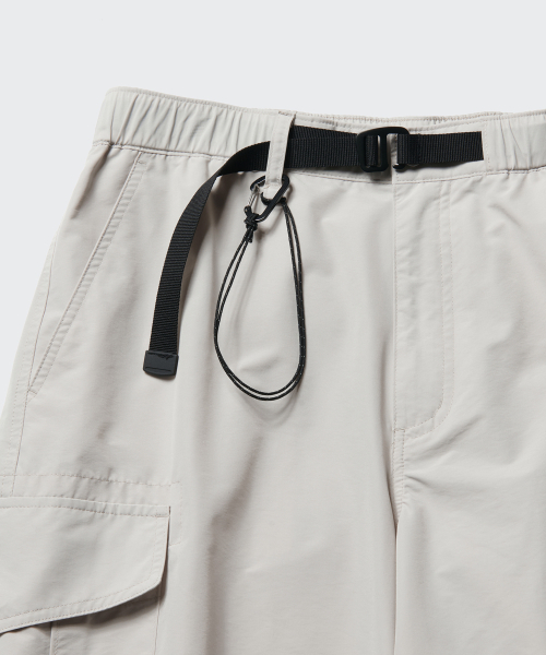 MUSINSA STANDARD（ムシンサスタンダード）の「[シティレジャー] NP ワイドベルト付きカーゴパンツ [ダスティクリーム]（その他パンツ・メンズ・その他・40/38/42/36/34/32/30/31/33/26/27/28/29）」の5枚目の写真