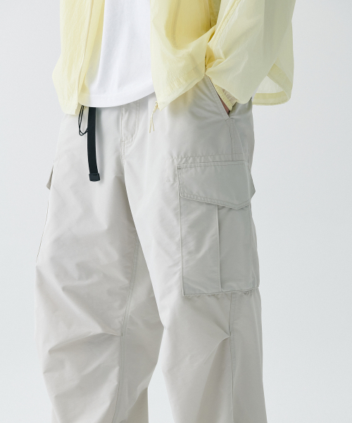 MUSINSA STANDARD（ムシンサスタンダード）の「[シティレジャー] NP ワイドベルト付きカーゴパンツ [ダスティクリーム]（その他パンツ・メンズ・その他・40/38/42/36/34/32/30/31/33/26/27/28/29）」の8枚目の写真