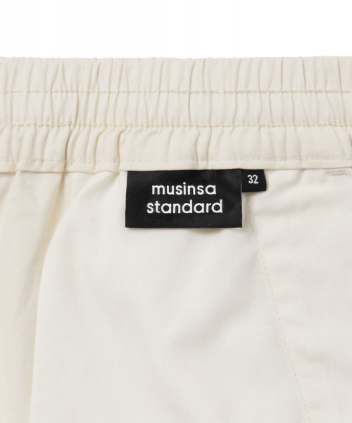 MUSINSA STANDARD（ムシンサスタンダード）の「コットンイージーショーツ[クリーム]（その他パンツ・メンズ・その他・26/28/36/34/32/30）」の7枚目の写真