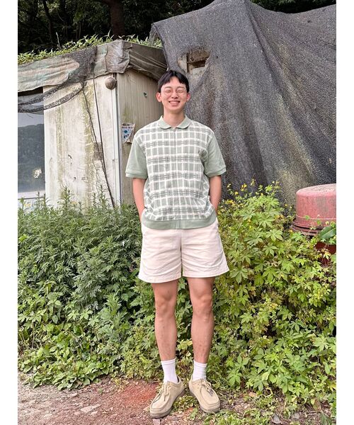MUSINSA STANDARD（ムシンサスタンダード）の「コットンイージーショーツ[クリーム]（その他パンツ・メンズ・その他・26/28/36/34/32/30）」の14枚目の写真