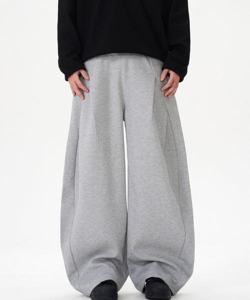 センターラインスウェットワイドパンツ[pm505] | レディース