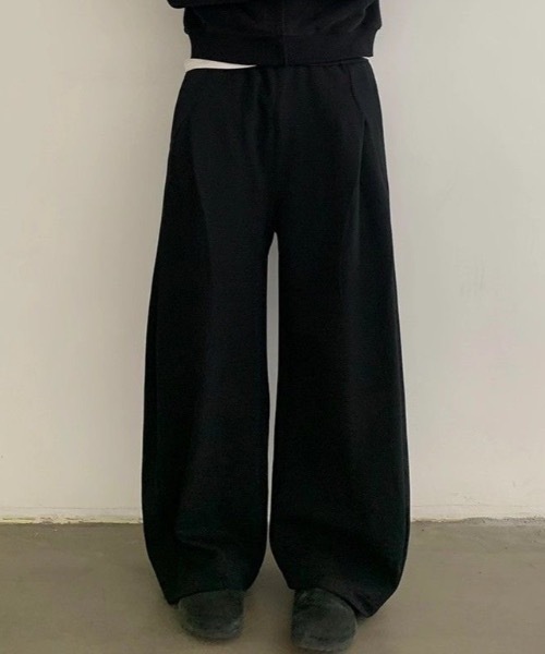 SHEPP（シープ）の「コクーンワイドシルエットスウェットパンツ（スウェットパンツ・メンズ・グレー/ブラック・M/L）」の10枚目の写真