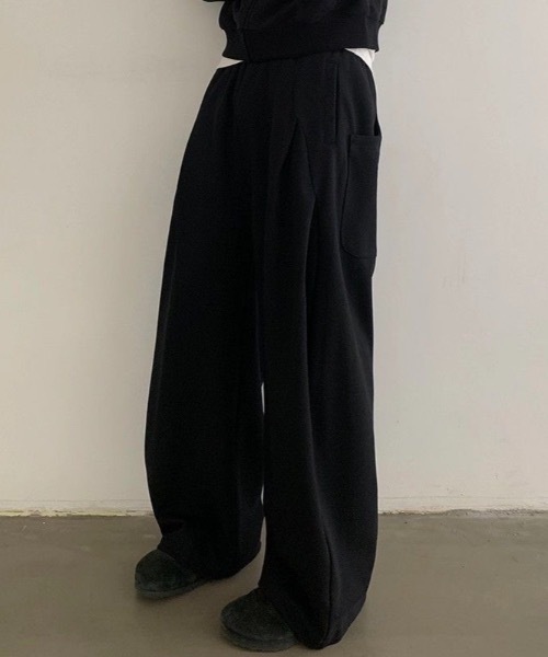SHEPP（シープ）の「コクーンワイドシルエットスウェットパンツ（スウェットパンツ・メンズ・グレー/ブラック・M/L）」の11枚目の写真