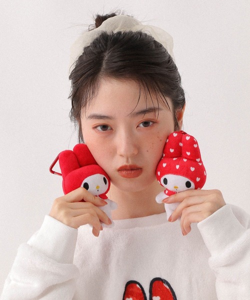 マイメロディ マスコットキーホルダー sanrio（サンリオ） マイメロディ ミニマスコットホルダー 304981 : EL