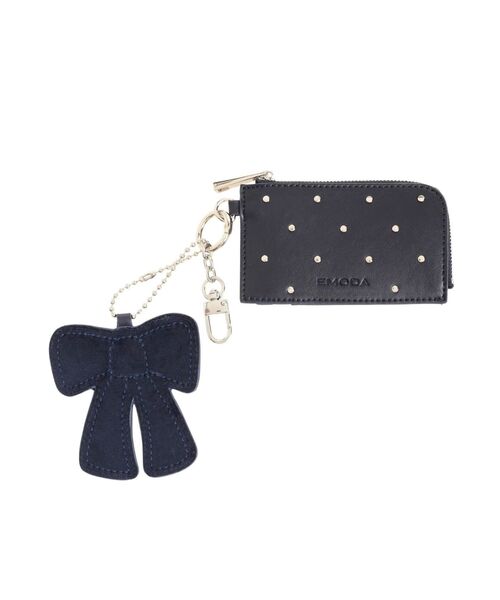 EMODA(エモダ)の「スタッズカードケースミラー(カードケース・レディース・ブラック/ネイビー/ブラウン・FREE)」の18枚目の写真