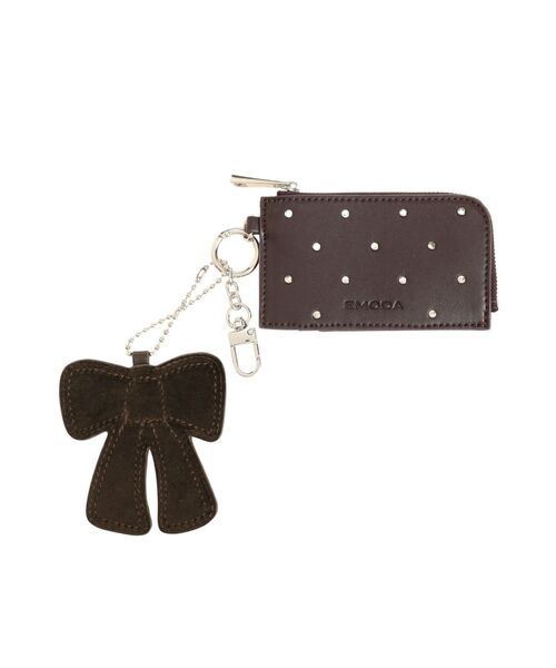 EMODA(エモダ)の「スタッズカードケースミラー(カードケース・レディース・ブラック/ネイビー/ブラウン・FREE)」の19枚目の写真