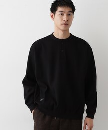Dessin（デッサン）の「【洗える】ソロテックスヘンリーネック（Tシャツ/カットソー）」