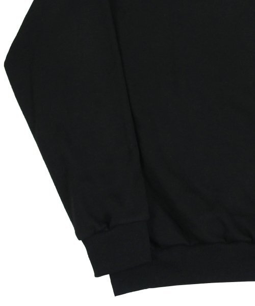 GRAVER（グレーバー）の「[UNISEX]フラワーハートロゴスマイルスウェット_ブラック（スウェット・レディース・ブラック・SMALL/MEDIUM/LARGE）」の5枚目の写真