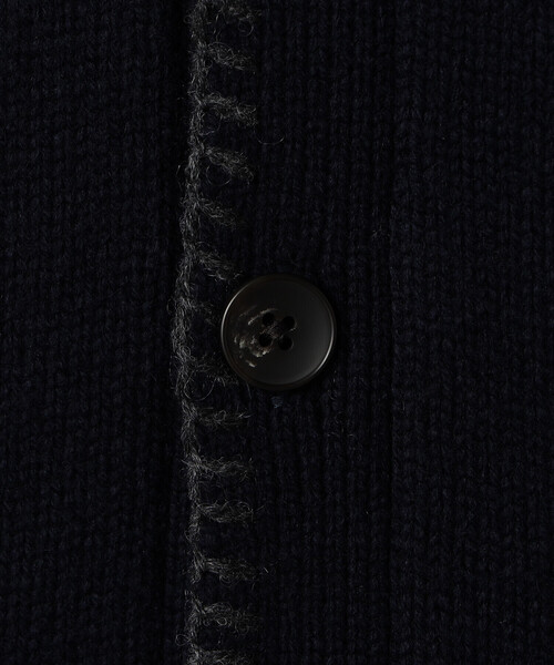 COMME CA MEN(コムサメン)の「ブランケットステッチ カーディガン(カーディガン/ボレロ・メンズ・ネイビー/ブラック・L/M)」の20枚目の写真