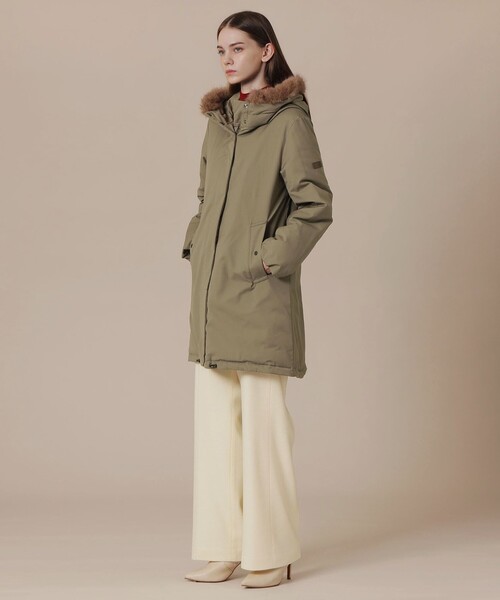 MACKINTOSH LONDON（マッキントッシュ ロンドン）の「【WEB・一部店舗限定】ポリエステルオックスフォードフーデットダウンコート（ダウンジャケット/コート・レディース・グリーン系その他6/ブラック・38/40）」の12枚目の写真