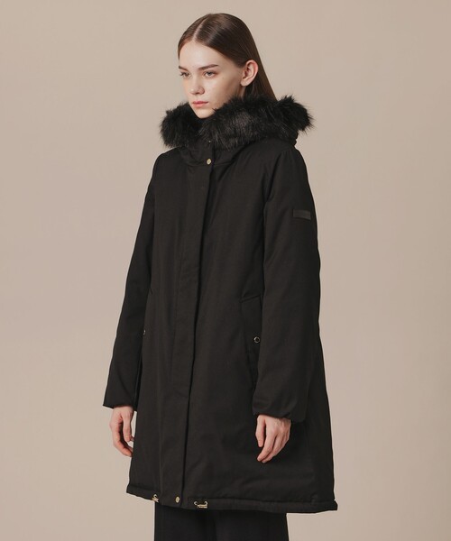 MACKINTOSH LONDON（マッキントッシュ ロンドン）の「【WEB・一部店舗限定】ポリエステルオックスフォードフーデットダウンコート（ダウンジャケット/コート・レディース・グリーン系その他6/ブラック・38/40）」の10枚目の写真