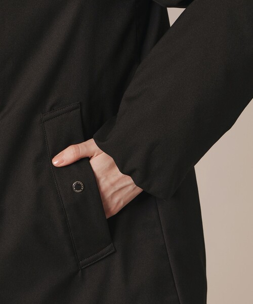 MACKINTOSH LONDON（マッキントッシュ ロンドン）の「【WEB・一部店舗限定】ポリエステルオックスフォードフーデットダウンコート（ダウンジャケット/コート・レディース・グリーン系その他6/ブラック・38/40）」の6枚目の写真