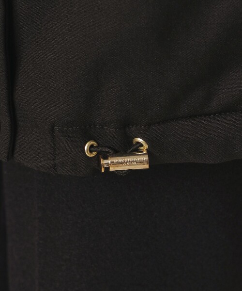 MACKINTOSH LONDON（マッキントッシュ ロンドン）の「【WEB・一部店舗限定】ポリエステルオックスフォードフーデットダウンコート（ダウンジャケット/コート・レディース・グリーン系その他6/ブラック・38/40）」の4枚目の写真