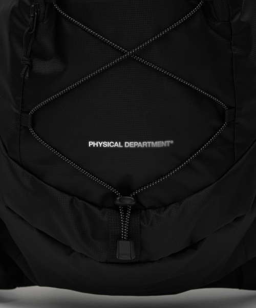 PHYSICAL DEPARTMENT(フィジカル デパートメント)の「ストラップランニングバッグ ブラック(バックパック/リュック・レディース・その他・FREE)」の6枚目の写真