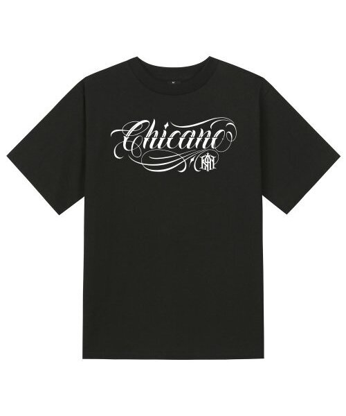 KAN6312(カン6312)の「KTB0178 チカーノ 半袖Tシャツ - ブラック(Tシャツ/カットソー・メンズ・その他・SMALL/MEDIUM/LARGE/X-LARGE)」の1枚目の写真