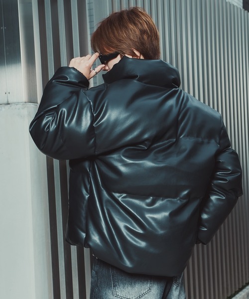 improves（インプローブス）の「PU パデッドジャケット（ダウンジャケット/コート・メンズ・ブラック・SMALL/MEDIUM/LARGE/X-LARGE）」の5枚目の写真