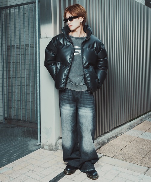 improves（インプローブス）の「PU パデッドジャケット（ダウンジャケット/コート・メンズ・ブラック・SMALL/MEDIUM/LARGE/X-LARGE）」の6枚目の写真