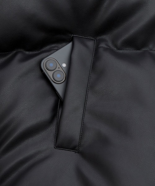 improves（インプローブス）の「PU パデッドジャケット（ダウンジャケット/コート・メンズ・ブラック・SMALL/MEDIUM/LARGE/X-LARGE）」の8枚目の写真