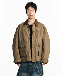 KICHUL（キチョル）の「Noster work jacket (Dark beige)（その他アウター）」