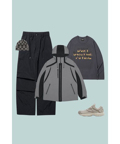 NOT4NERD(ノットフォーナード)の「Parachute Nylon Cargo Pants - Black(スウェットパンツ・レディース・その他・LARGE/MEDIUM/X-LARGE/SMALL)」の11枚目の写真