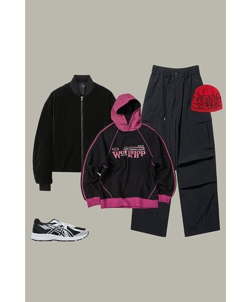 NOT4NERD(ノットフォーナード)の「Parachute Nylon Cargo Pants - Black(スウェットパンツ・レディース・その他・LARGE/MEDIUM/X-LARGE/SMALL)」の12枚目の写真