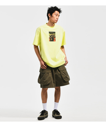 STRANGE FAMILY TEE LIME