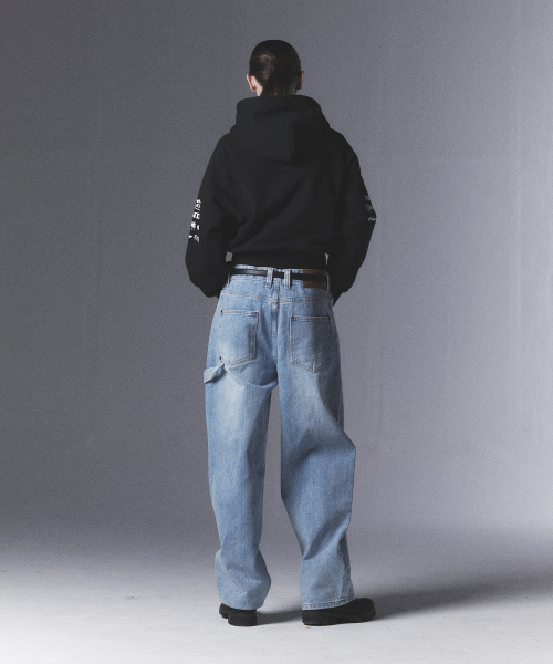 Honda Small Wing Carpenter Denim Pants_Light Blue（デニムパンツ